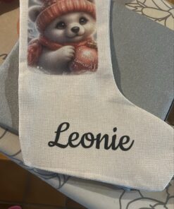 Alternative view of Nikolaussocke personalisiert