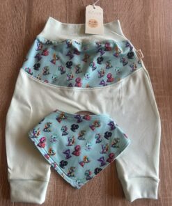 🐉Pumphose 62/68 mit Dreieckstuch