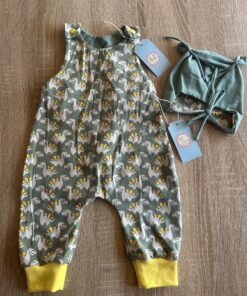 Strampler mit Mütze Gr 62