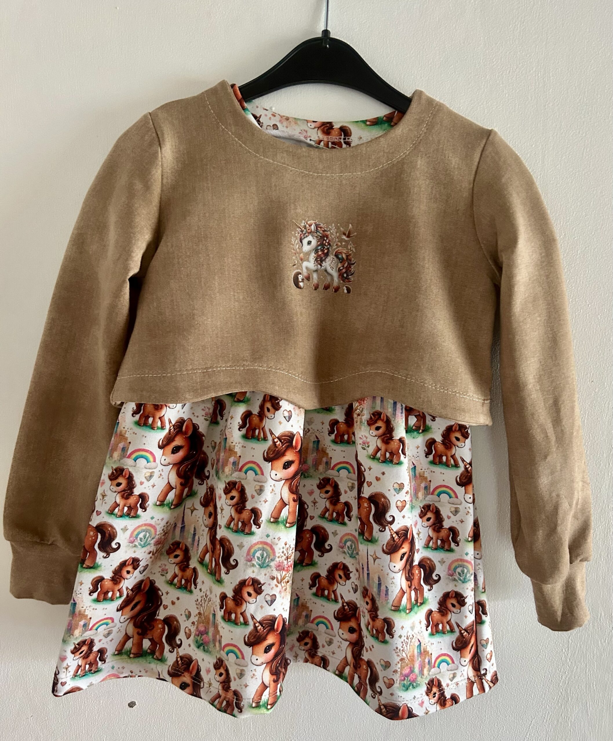 Tunika mit Cropshirt Größe 110