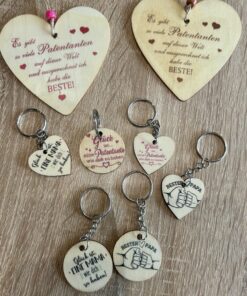 Alternative view of Schlüsselanhänger rund