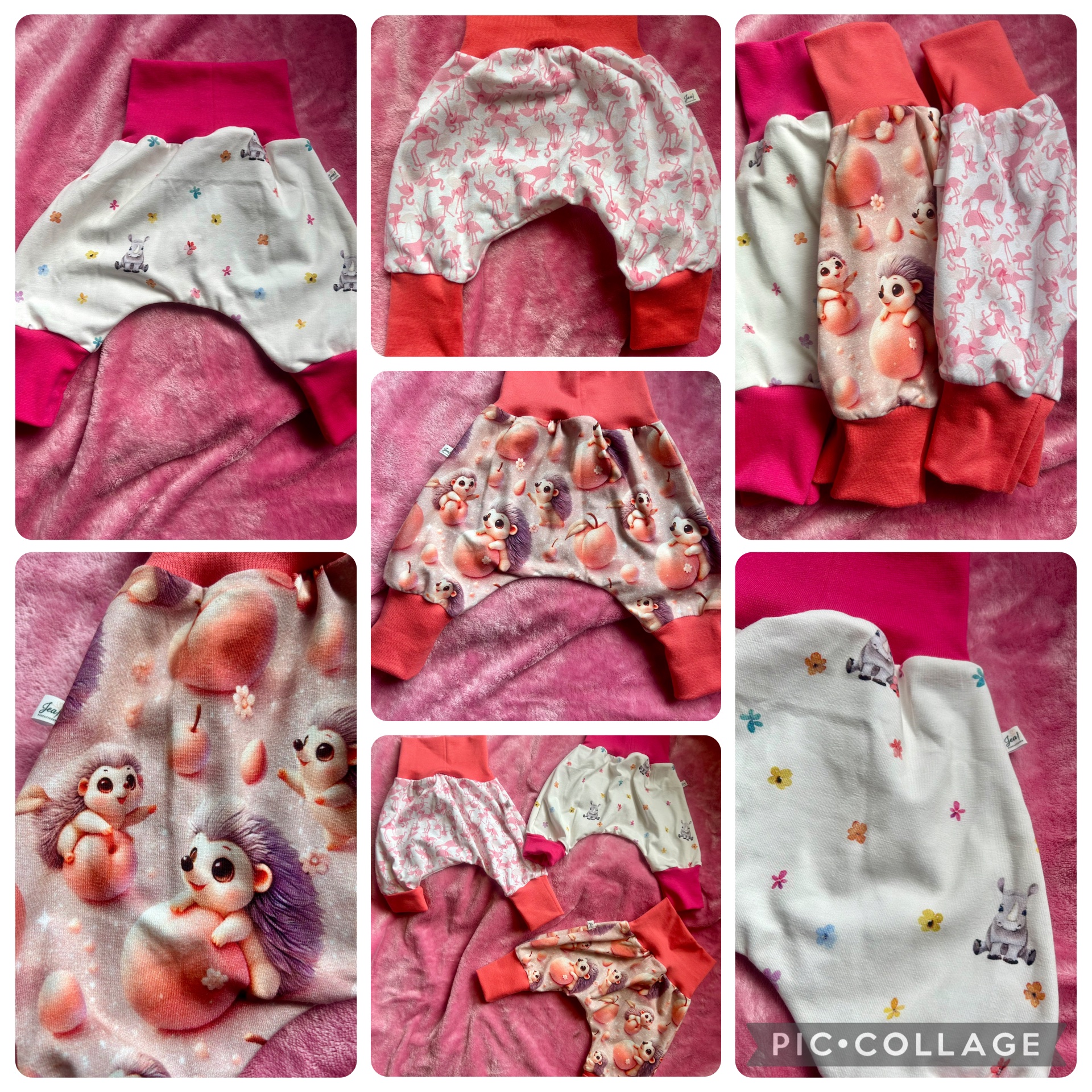 Pumphose Igel Größe 56/62 – Bild 4