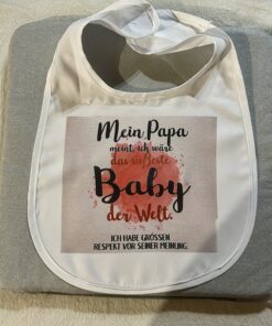 Lätzchen personalisiert