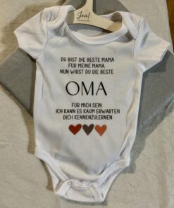 Personalisierter Baby Body 62/68