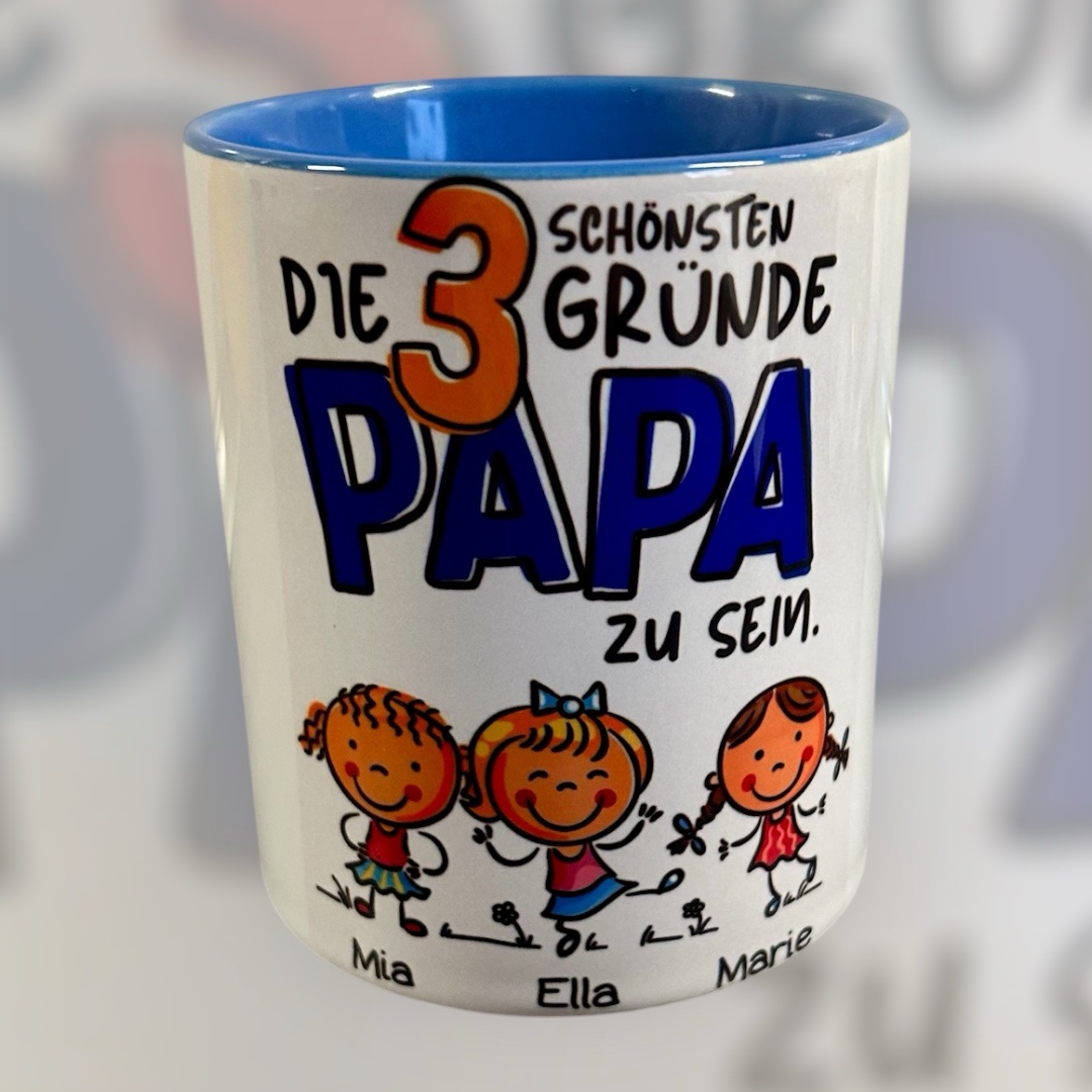 Keramiktasse personalisiert 330ml – Bild 4