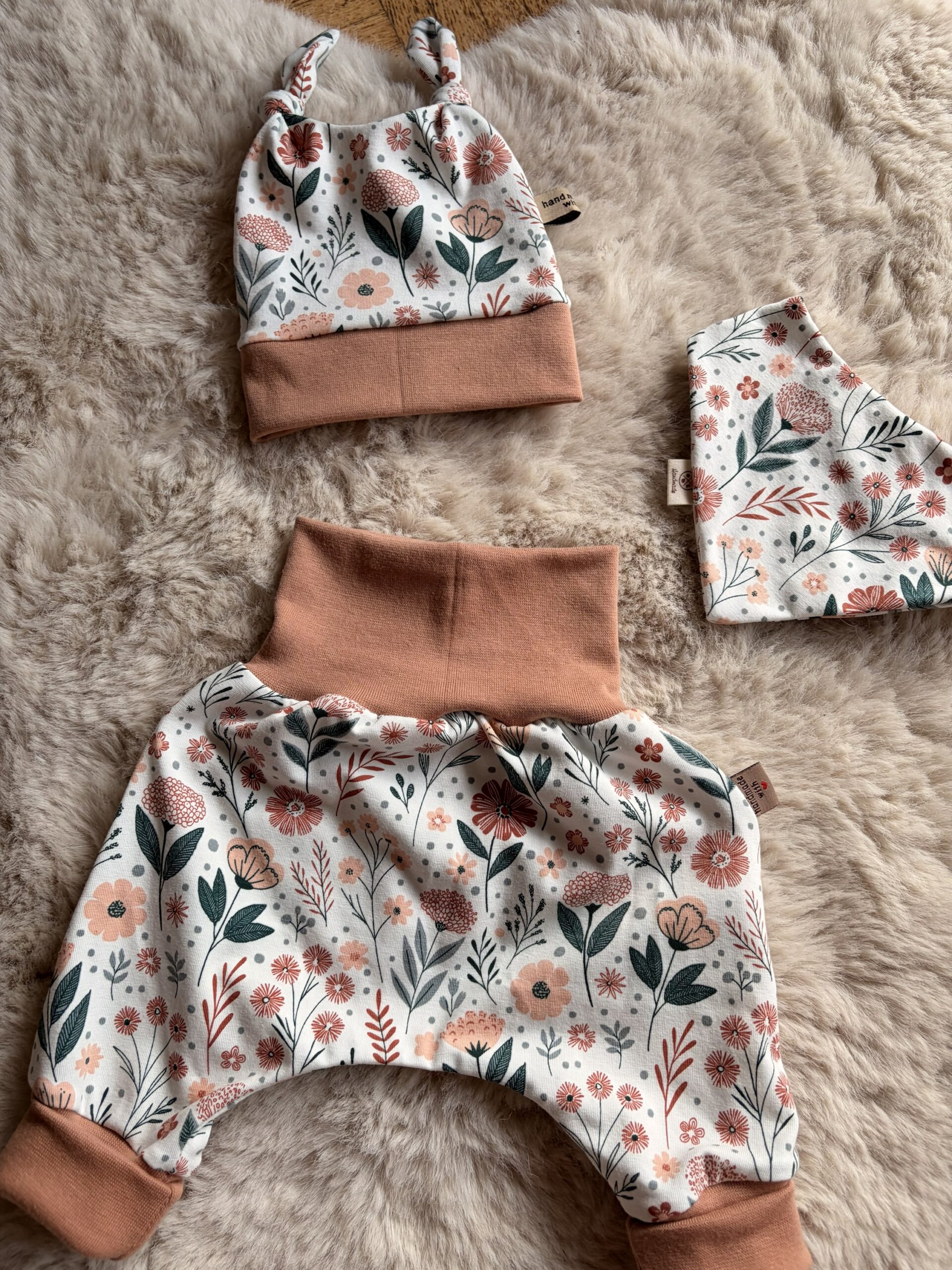 3 Teiliges Set 56/62 Floral – Bild 2